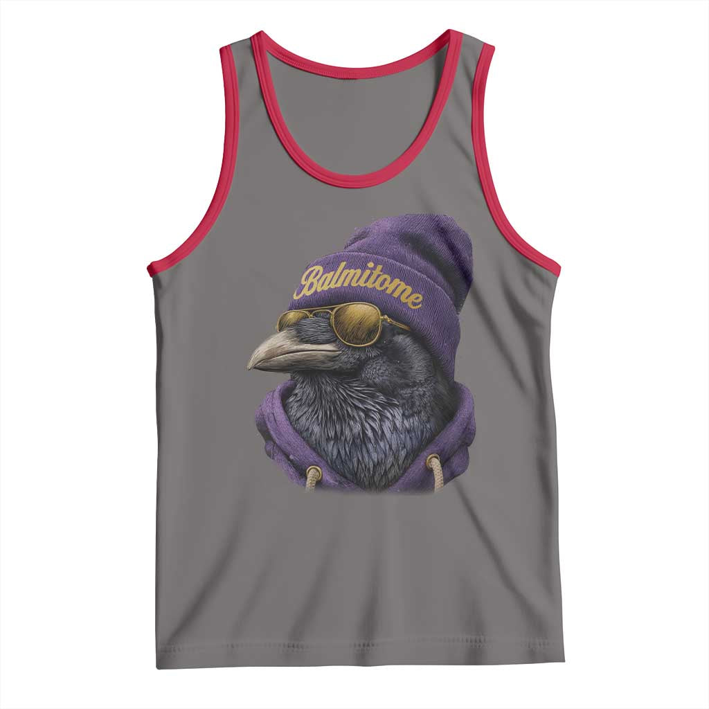 Baltimore Tank Top Vintage Maryland Edgar Allan Poe Raven Game Day - Wonder Print Shop