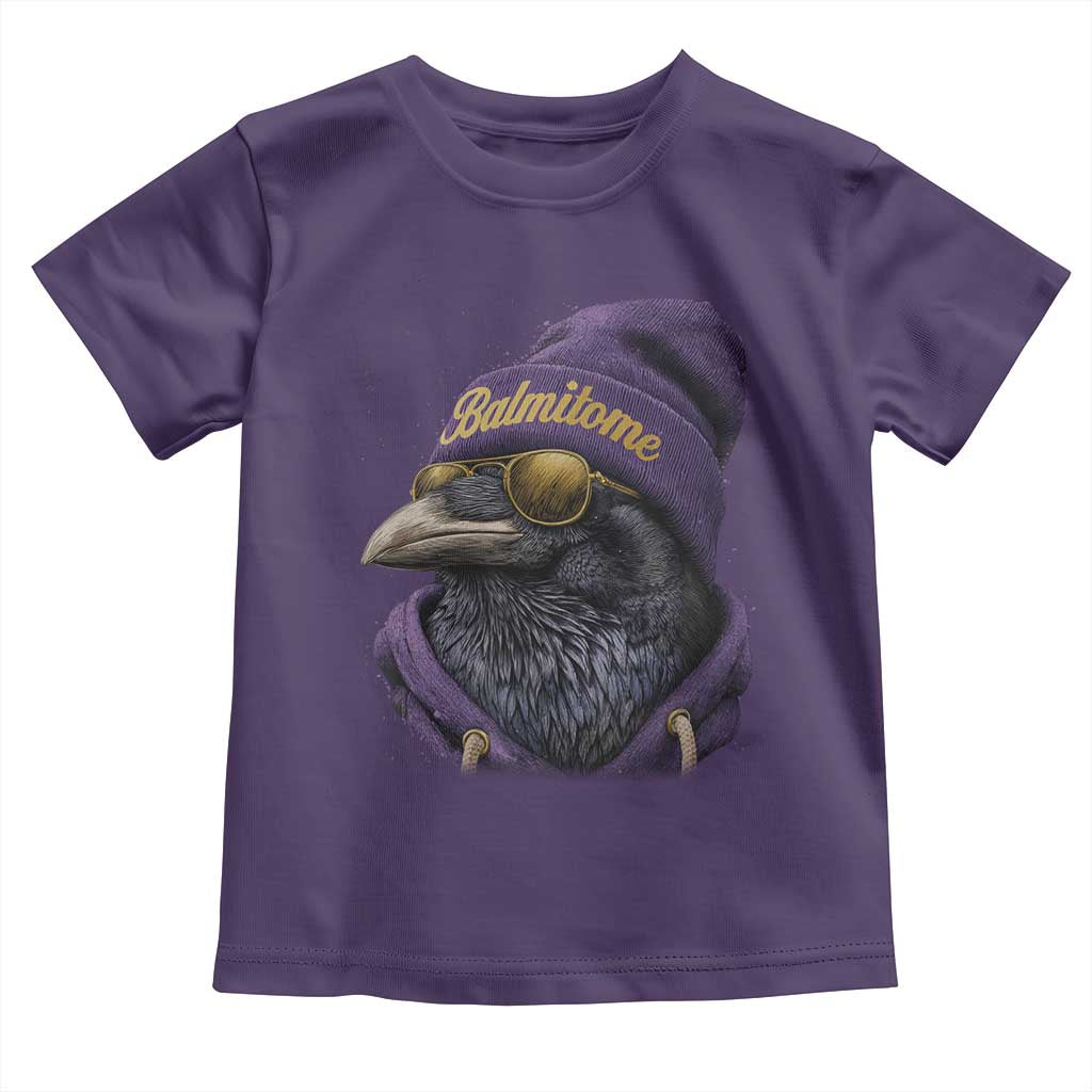 Baltimore Toddler T Shirt Vintage Maryland Edgar Allan Poe Raven Game Day - Wonder Print Shop