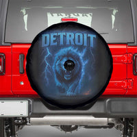 Retro Detroit Football Spare Tire Cover Love Lions Bootleg Vintage Rap Tee - Wonder Print Shop