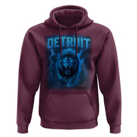 Retro Detroit Football Hoodie Love Lions Bootleg Vintage Rap Tee - Wonder Print Shop