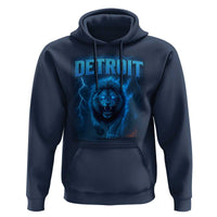 Retro Detroit Football Hoodie Love Lions Bootleg Vintage Rap Tee - Wonder Print Shop