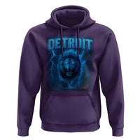 Retro Detroit Football Hoodie Love Lions Bootleg Vintage Rap Tee - Wonder Print Shop