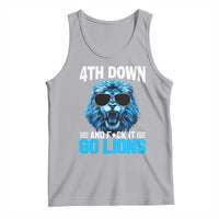 4th Down F*ck It Go Lions Tank Top Funny Bold Game Day - Wonder Print Shop