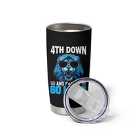 4th Down F*ck It Go Lions Tumbler Cup Funny Bold Game Day - Wonder Print Shop