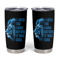 I Liked The Lions Before It Was Cool Tumbler Cup Vintage Rap Tee - Wonder Print Shop