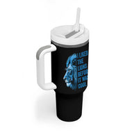 I Liked The Lions Before It Was Cool Tumbler With Handle Vintage Rap Tee - Wonder Print Shop