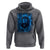 Vintage Classic Blue Lion Bootleg Graphic Hoodie - Wonder Print Shop
