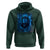 Vintage Classic Blue Lion Bootleg Graphic Hoodie - Wonder Print Shop