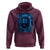 Vintage Classic Blue Lion Bootleg Graphic Hoodie - Wonder Print Shop