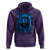 Vintage Classic Blue Lion Bootleg Graphic Hoodie - Wonder Print Shop