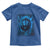 Vintage Classic Blue Lion Bootleg Graphic Toddler T Shirt - Wonder Print Shop