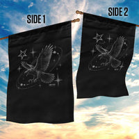 Raven Crow Y2k Garden Flag Gothic Cyber Sigilism Occult Dark Academia Black Bird Graphic