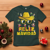 Mexico Christmas T Shirt Feliz Navidad Sombrero - Wonder Print Shop