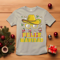 Mexico Christmas T Shirt Feliz Navidad Sombrero - Wonder Print Shop