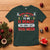 Funny Christmas T Shirt Being Related To Me Is Really The Only Gift You Need Xmas Lights - Wonder Print Shop