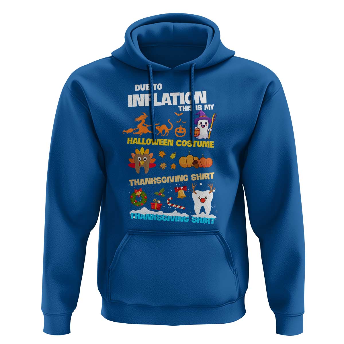 Teeth Christmas Hoodie My Spooky Halloween Thanksgiving Ugly Christmas Dentist Gift