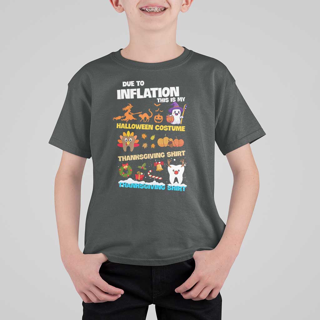 Teeth Christmas T Shirt For Kid My Spooky Halloween Thanksgiving Ugly Christmas Dentist Gift - Wonder Print Shop