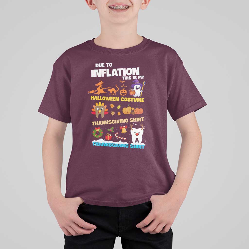 Teeth Christmas T Shirt For Kid My Spooky Halloween Thanksgiving Ugly Christmas Dentist Gift - Wonder Print Shop
