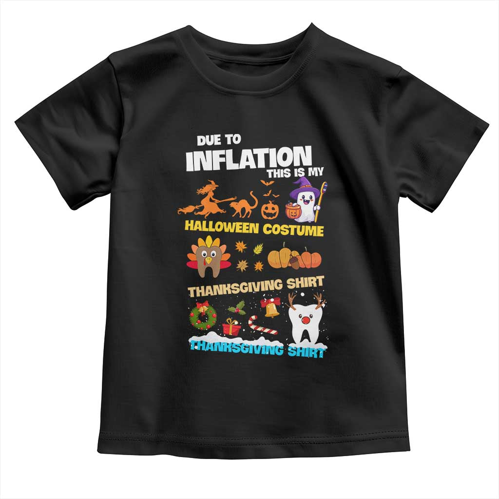 Teeth Christmas Toddler T Shirt My Spooky Halloween Thanksgiving Ugly Christmas Dentist Gift