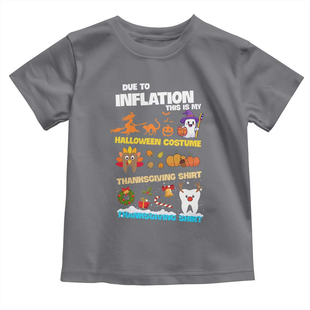 Teeth Christmas Toddler T Shirt My Spooky Halloween Thanksgiving Ugly Christmas Dentist Gift
