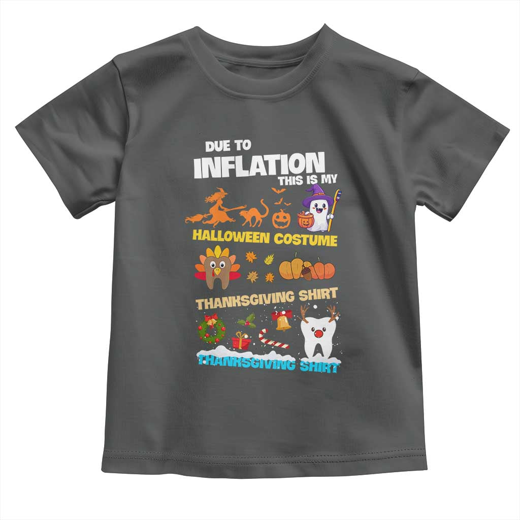 Teeth Christmas Toddler T Shirt My Spooky Halloween Thanksgiving Ugly Christmas Dentist Gift