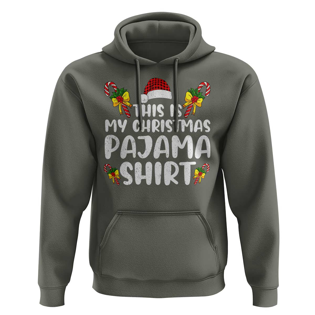 Funny Christmas Hoodie This Is My Christmas Pajama Shirt