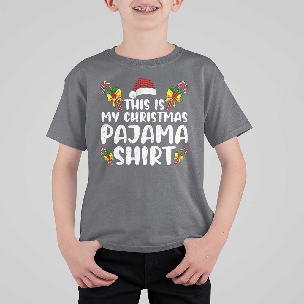 Funny Christmas T Shirt For Kid This Is My Christmas Pajama Shirt - Wonder Print Shop