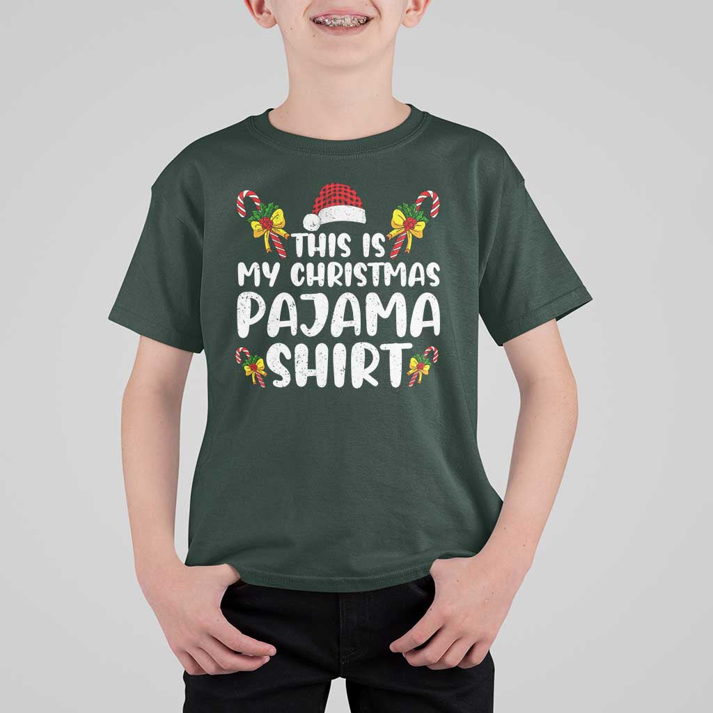 Funny Christmas T Shirt For Kid This Is My Christmas Pajama Shirt - Wonder Print Shop