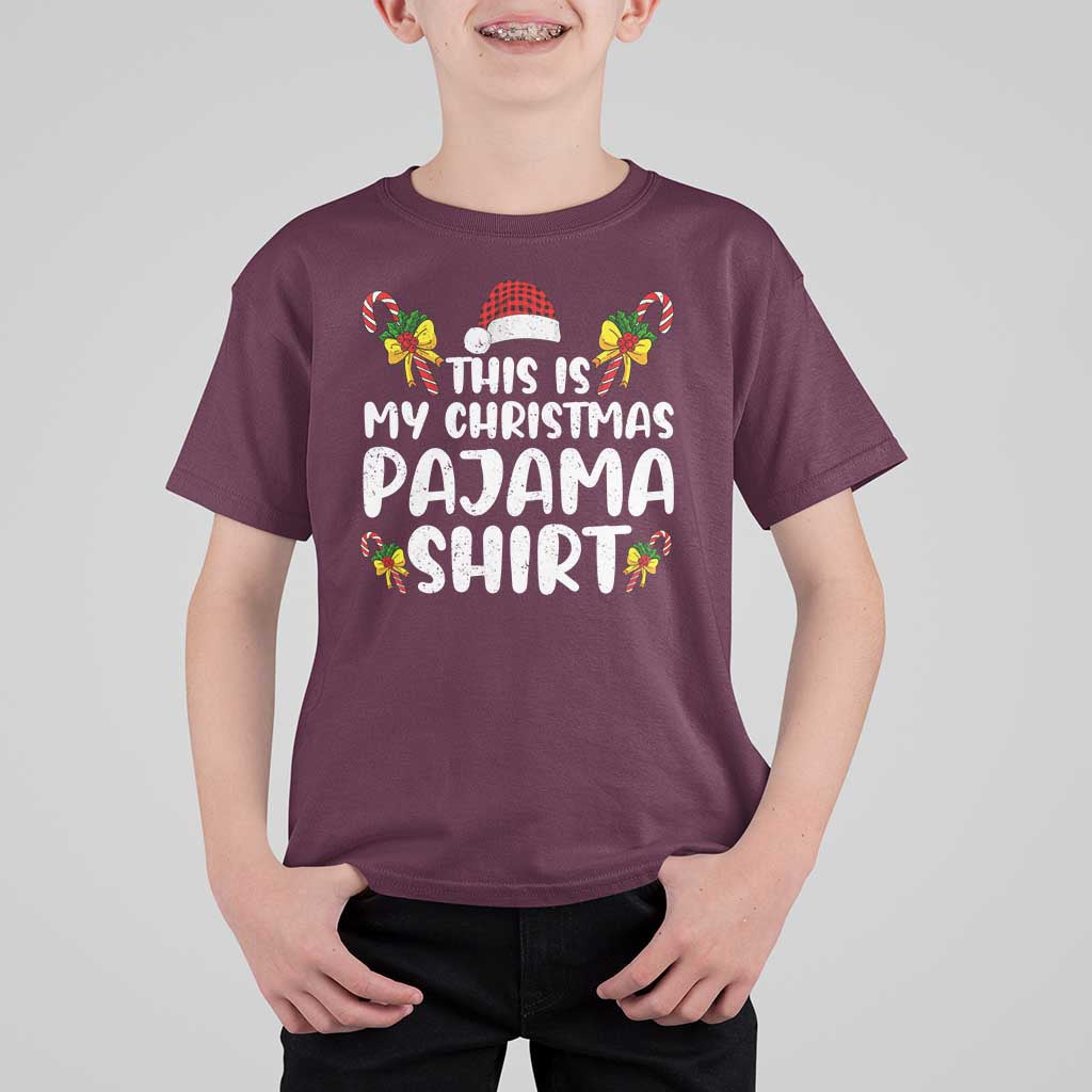 Funny Christmas T Shirt For Kid This Is My Christmas Pajama Shirt - Wonder Print Shop