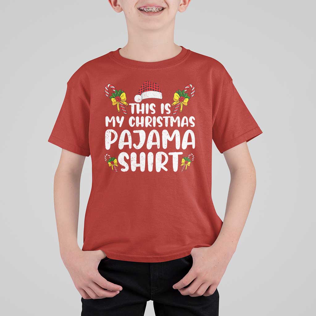 Funny Christmas T Shirt For Kid This Is My Christmas Pajama Shirt - Wonder Print Shop