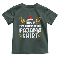 Funny Christmas Toddler T Shirt This Is My Christmas Pajama Shirt
