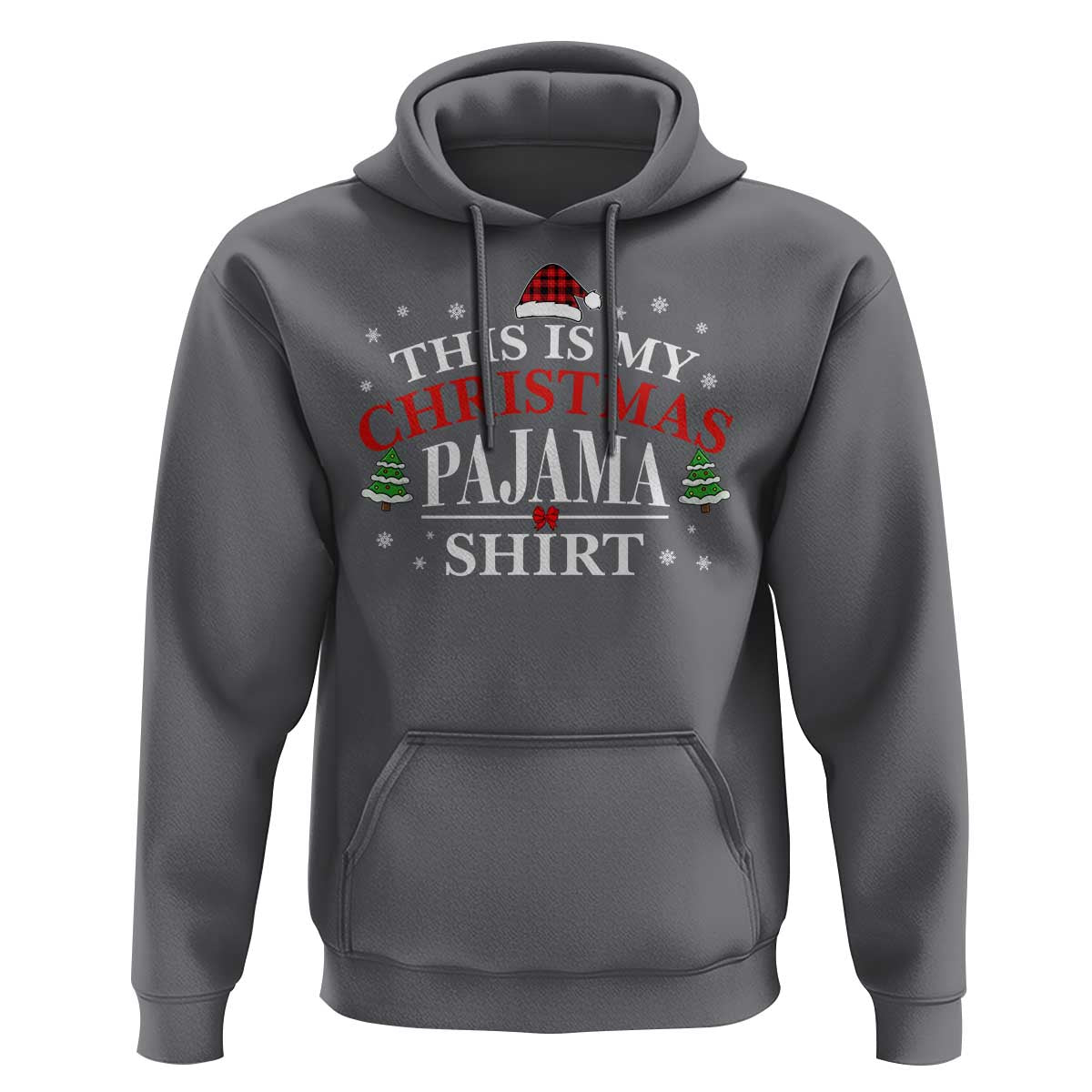 Funny Christmas Pajama Hoodie PJ PJS for Family