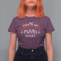 Funny Christmas Pajama T Shirt For Women PJ PJS for Family - Wonder Print Shop