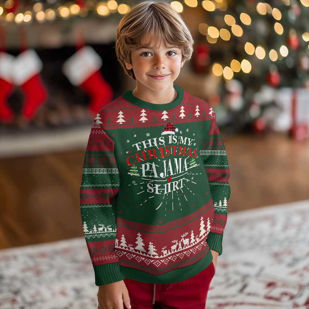 Funny Ugly Christmas Sweater Pajama PJ PJS for Family - Wonder Print Shop