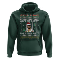 Funny Christmas Hoodie Ain't No Party Like a Diddy Party Ugly Christmas Sweater