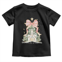 Christian Christmas Toddler T Shirt Oh Come Let Us Adore Him Nativity Christmas Tree Bow