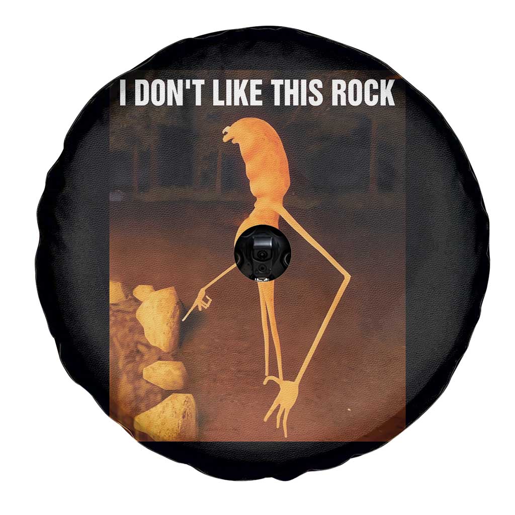 Marcus The Worm Christmas Spare Tire Cover I Don't Like This Rock Funny Meme - Wonder Print Shop