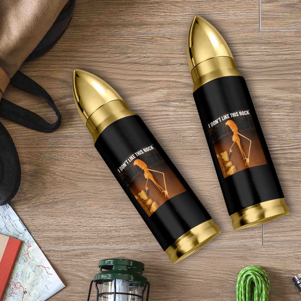 Marcus The Worm Christmas Bullet Tumbler I Don't Like This Rock Funny Meme - Wonder Print Shop