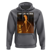 Marcus The Worm Christmas Hoodie I Don't Like This Rock Funny Meme - Wonder Print Shop
