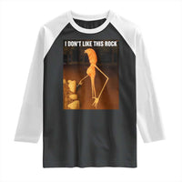 Marcus The Worm Christmas Raglan Shirt I Don't Like This Rock Funny Meme - Wonder Print Shop