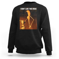 Marcus The Worm Christmas Sweatshirt I Don't Like This Rock Funny Meme - Wonder Print Shop