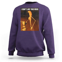 Marcus The Worm Christmas Sweatshirt I Don't Like This Rock Funny Meme - Wonder Print Shop