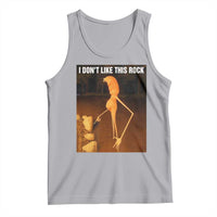 Marcus The Worm Christmas Tank Top I Don't Like This Rock Funny Meme - Wonder Print Shop