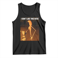 Marcus The Worm Christmas Tank Top I Don't Like This Rock Funny Meme - Wonder Print Shop