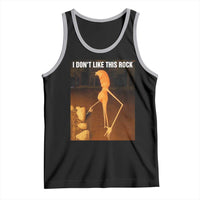 Marcus The Worm Christmas Tank Top I Don't Like This Rock Funny Meme - Wonder Print Shop