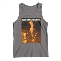 Marcus The Worm Christmas Tank Top I Don't Like This Rock Funny Meme - Wonder Print Shop