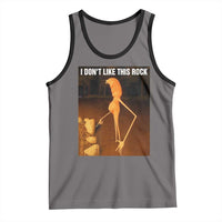 Marcus The Worm Christmas Tank Top I Don't Like This Rock Funny Meme - Wonder Print Shop