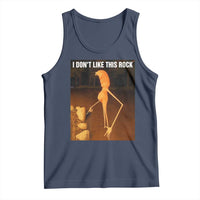 Marcus The Worm Christmas Tank Top I Don't Like This Rock Funny Meme - Wonder Print Shop