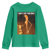 Marcus The Worm Christmas Youth Sweatshirt I Don't Like This Rock Funny Meme - Wonder Print Shop