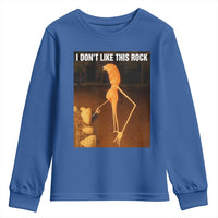 Marcus The Worm Christmas Youth Sweatshirt I Don't Like This Rock Funny Meme - Wonder Print Shop